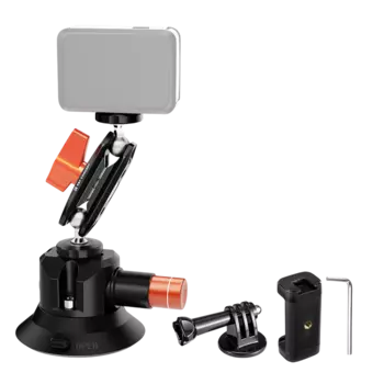 Присоска с magic arm K&F Concept 3" Air pump KF31.135