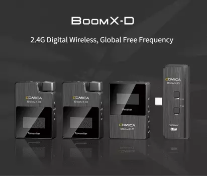Радиосистема CoMica BoomX-D-UC2 (RX UC+2TX) BoomX-D UC2