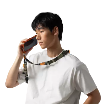 Ремень наплечный Tilta Fe Multi-Functional Shoulder Strap Коричневый/Лаймовый TF-MSS-BL