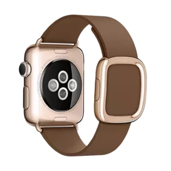 Ремешок кожаный Modern Buckle для Apple Watch 38/40 mm Коричневый