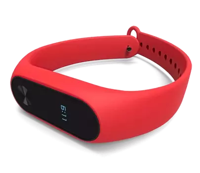 Ремешок силиконовый для MiBand 2 Желтый