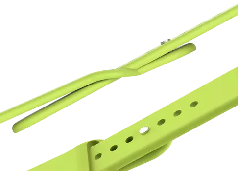 Ремешок силиконовый Special Case для Apple Watch 42/44 мм Зеленый S/M/L