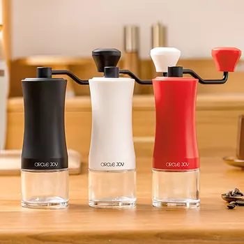 Ручная кофемолка Circle Joy Hand Coffee Grinder Красная CJ-CF17-R