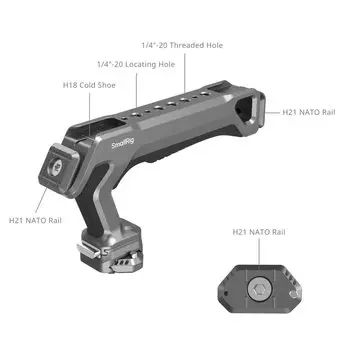 Рукоятка верхняя SmallRig HawkLock H21 4483