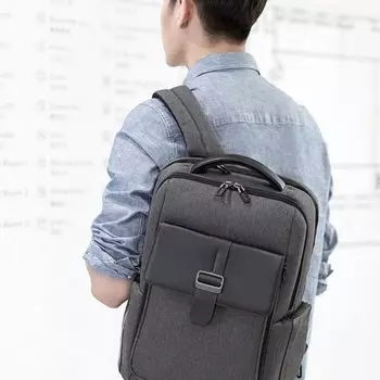 Рюкзак-сумка Xiaomi Fashion Commuter Backpack 2 в 1 Серый ZJB4118CN