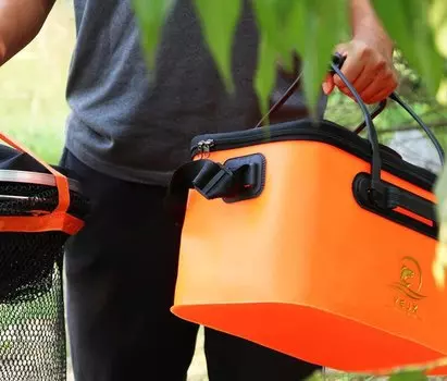 Рыболовное ведро Yeux Outdoor Foldable Fishing Bucket 8л 3040903