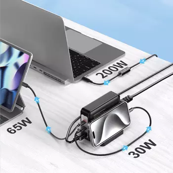 Сетевой адаптер KingMa KM-PD330 GaN 330Вт