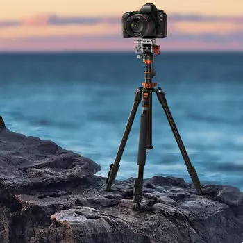 Штатив K&F Concept K234A7 с головой FH-03 KF09.136