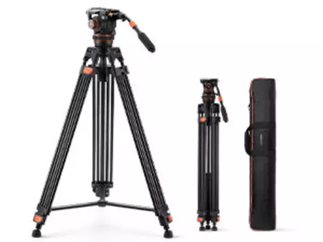 Штатив K&F Concept VA3 с головой BV60 KF09.148V1