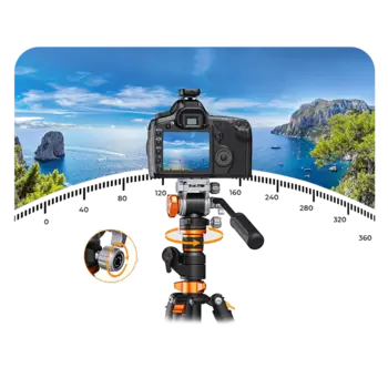 Штативная голова K&F Concept FH-03 KF31.087