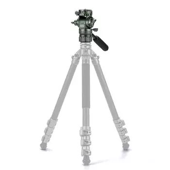 Штативная голова Tilta VH05 Travel Video Fluid Head Flat Base Зелёная TT-VH05-FB-FG