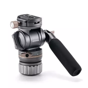 Штативная голова Tilta VH05 Travel Video Fluid Head Flat Base Серая TT-VH05-FB-SG