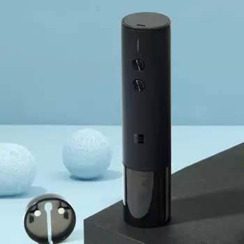 Штопор электрический Xiaomi HuoHou Wine Electric Opener (в подарочной упаковке) Чёрный 3106466