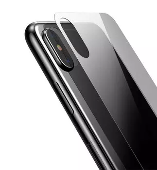 Стекло на крышку Baseus 0.3mm Full-glass Back Tempered Glass Film для iPhone Xs Transparent SGAPIPH58-ABM02