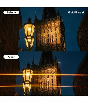 Светофильтр Freewell Magnetic Gold Streak для компендиума Eiger FW-EGMB-GLS