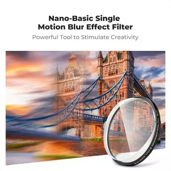 Светофильтр K&F Concept Nano-B Single Motion Blur 82мм KF01.2823V1