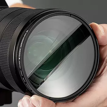 Светофильтр K&F Concept Nano-K Centerfield Split Diopter 82мм KF01.2671V1