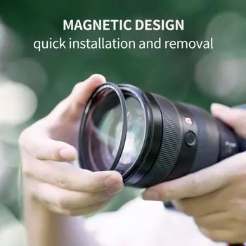 Светофильтр K&F Concept Nano-X Magnetic Black Mist 1/8 67мм SKU.1839