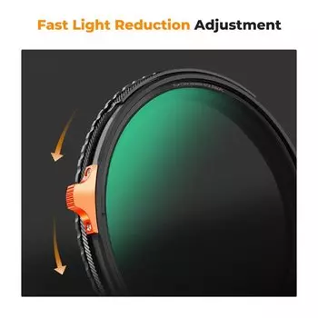 Светофильтр K&F Concept Nano-X CPL/ND2-32 58мм KF01.2569