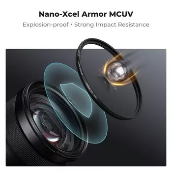 Светофильтр K&F Concept Nano-X Armor MCUV 37мм KF01.2737