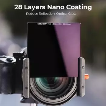 Светофильтр K&F Concept ND2000 100x100мм KF01.1841