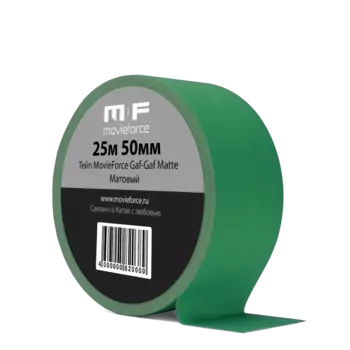 Тейп MovieForce Gaf-Gaf Matte 25м 50мм Зеленый MF-69M10