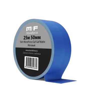 Тейп MovieForce Gaf-Gaf Matte 25м 50мм Синий MF-69M34