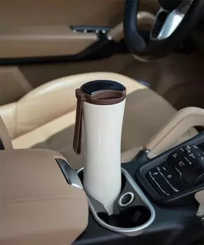 Термокружка Kiss Kiss Fish MOKA Smart Cup OLED 430мл Белая WWYBWBW