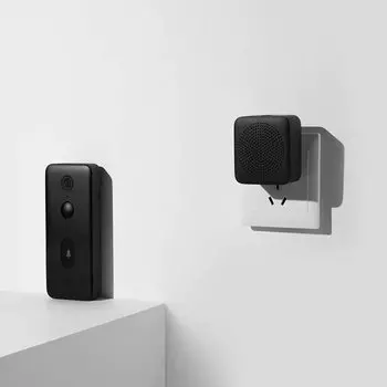 Умный дверной звонок Xiaomi AI Face Identification DoorBell 2 Чёрный MJML02FJ