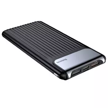 Внешний аккумулятор Baseus Thin 10000mAh Чёрный PPYZ-C01