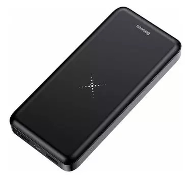 Внешний аккумулятор с беспроводной зарядкой Baseus M36 10000mAh Чёрный PPALL-M3601