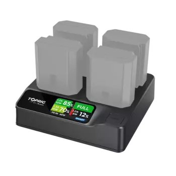 Зарядное устройство Accsoon TOPRIG BC03 4-Bay 100W 4-Bay для LP-E6