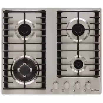 Газовая варочная панель KRONA HAGEL 60 IX W