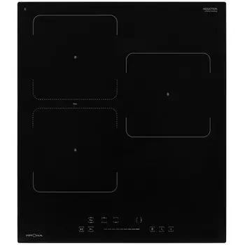 Индукционная варочная панель KRONA ERDE 45 BL 3BFTS