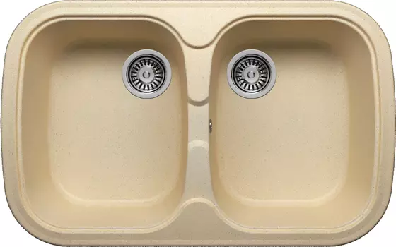 Мойка BRILLE 2B 800*500 CREAM