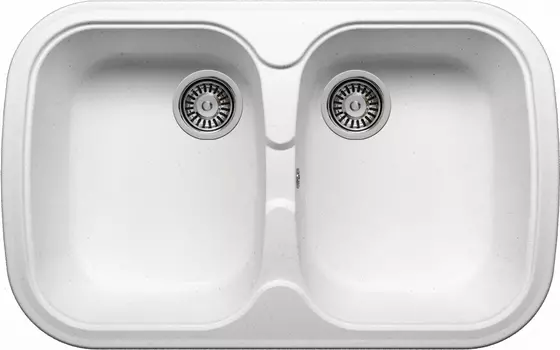 Мойка BRILLE 2B 800*500 WHITE