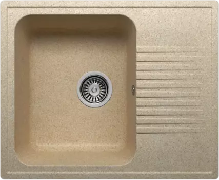 Мойка KOMFORT 1B LR W 610*500 SAND