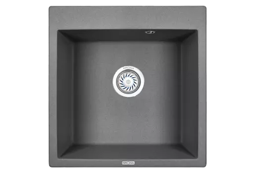 Мойка KRONA QUADRAT W510-520 1 GRAPHITE