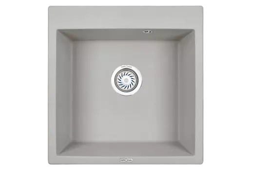 Мойка KRONA QUADRAT W510-520 1 GRAY