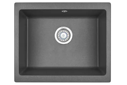 Мойка KRONA QUADRAT W550-460 1 GRAPHITE