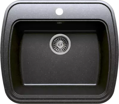 Мойка MAGNET 1B 570*500 BLACK