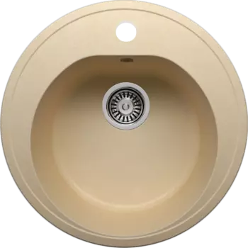 Мойка RUNDE 1B D510 CREAM