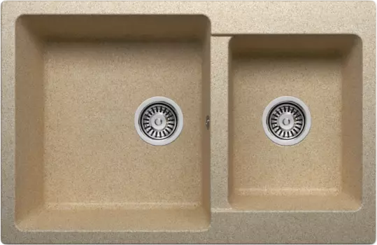Мойка VORTEIL 2B LR 770*500 SAND