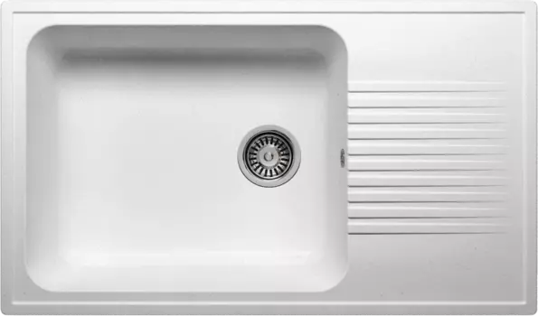 Мойка ZELLE 1B LR W 850*500 WHITE
