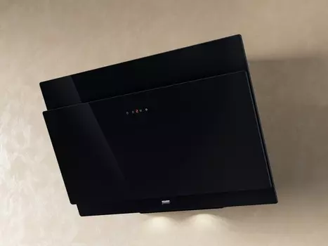 Наклонная вытяжка ANGELICA 900 black sensor