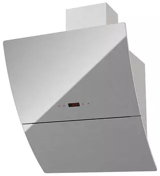 Наклонная вытяжка CELESTA 600 white sensor