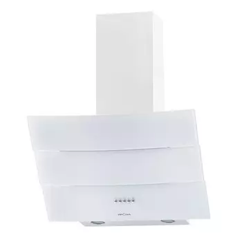 Наклонная вытяжка KRONA INGA 600 white push button