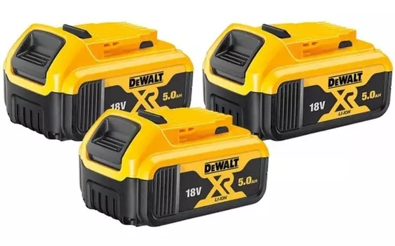 Аккумулятор DeWalt DCB184P3-XJ 3шт*18В/20В 5Ач