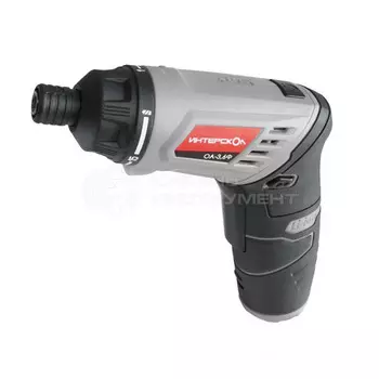 Аккумуляторная отвертка Интерскол ОА-3,6Ф Li-ion блистер 433.0.2.00