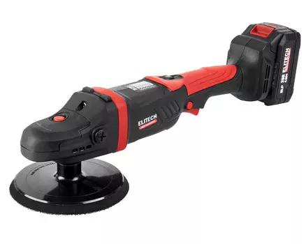 Аккумуляторная полировальная шлифовальная машина Elitech CPM 2015SL E2213.043.01